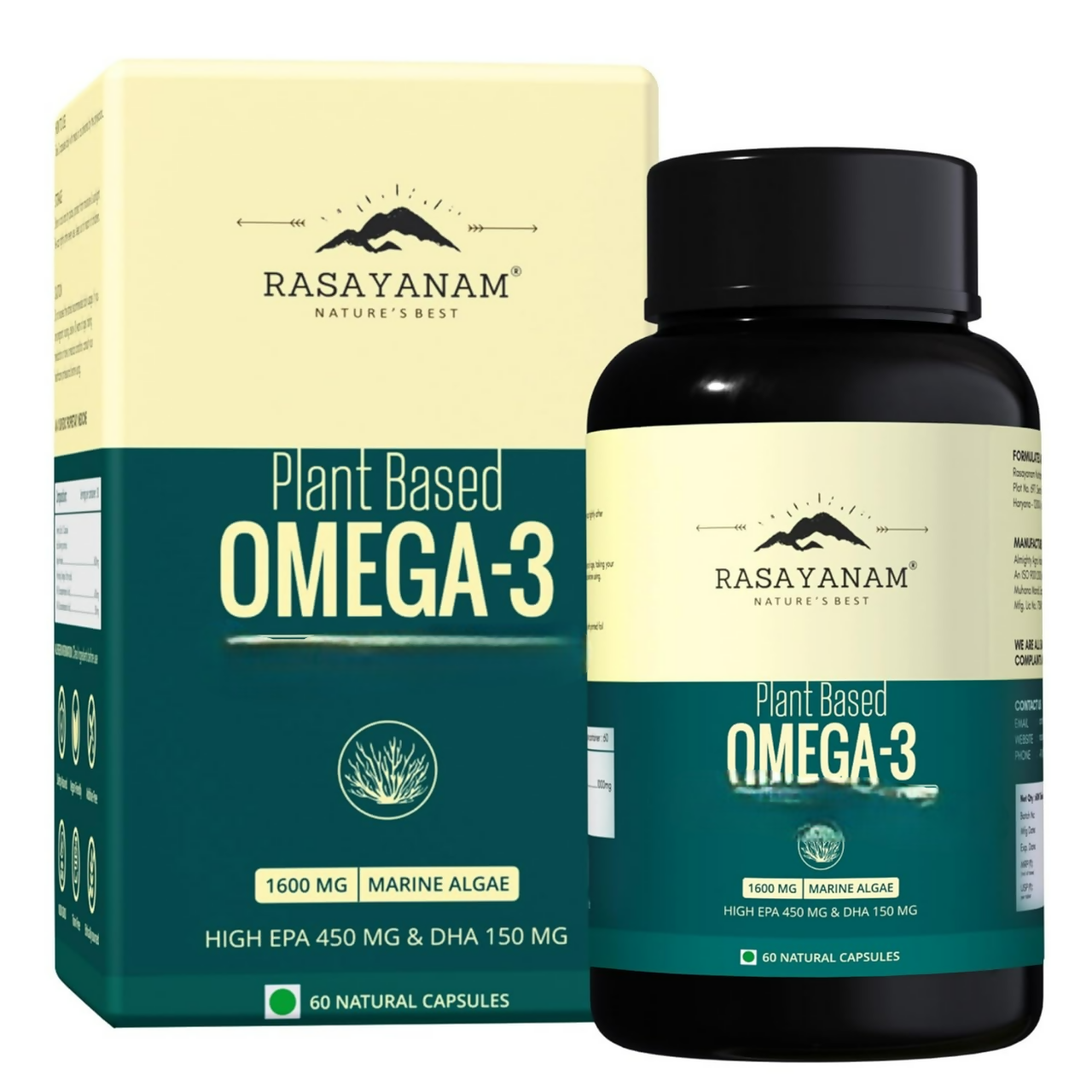 Rasayanam Plant Based Omega-3 Capsules