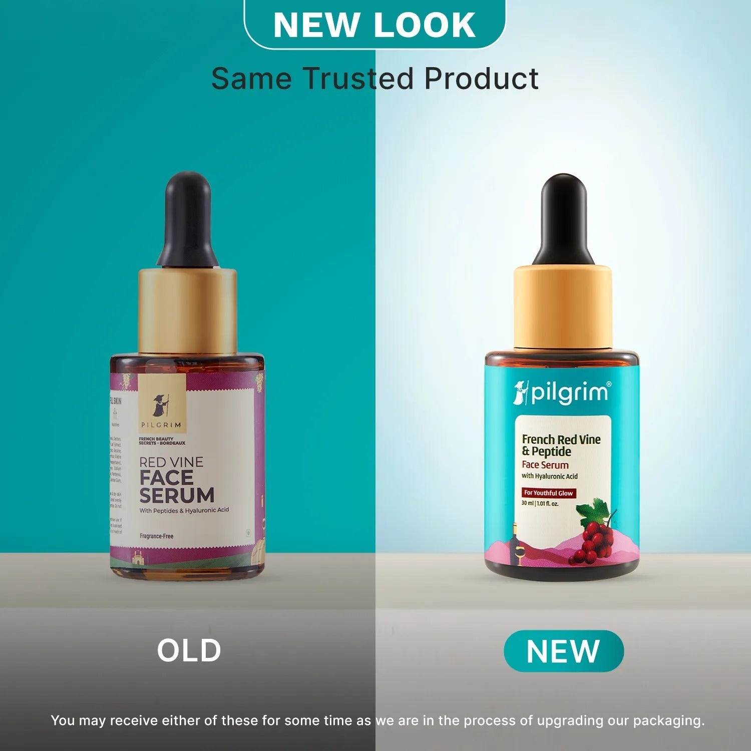 Pilgrim Red Vine Face Serum For Anti-Ageing