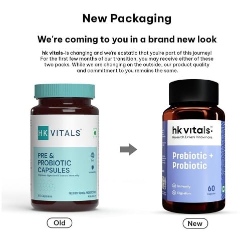 HK Vitals Pre and Probiotics Capsules