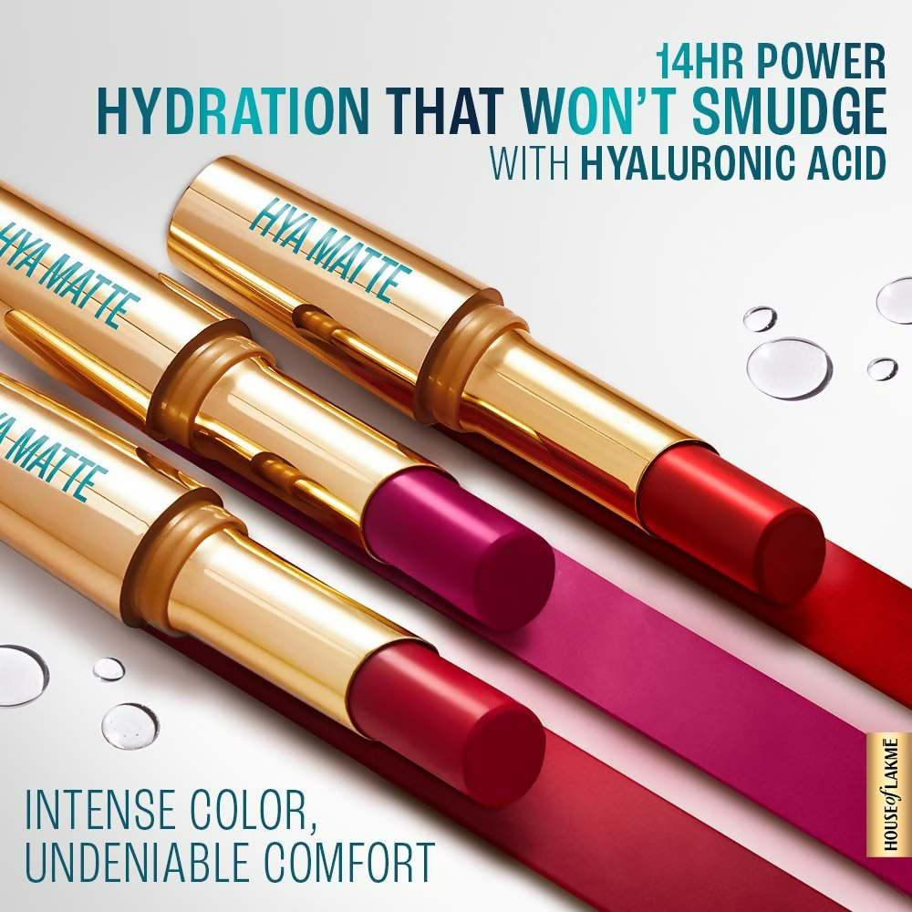 Lakme 9to5 Hya Matte Lipstick - Grape Goals