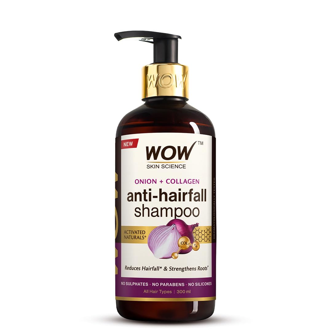 Wow Skin Science Red Onion Black Seed Oil Shampoo