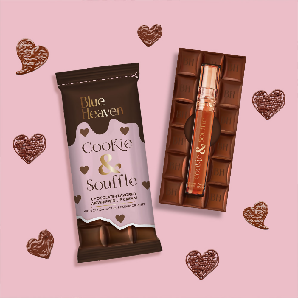 Blue Heaven Cookie & Souffle Liquid Matte Lipstick - Caramel Kiss