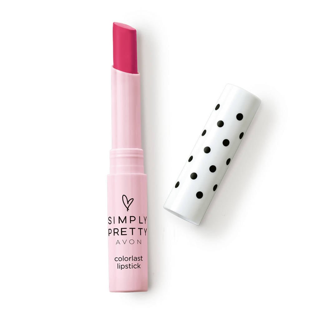 Avon Simply Pretty Colorlast Lipstick - Sunny Pink