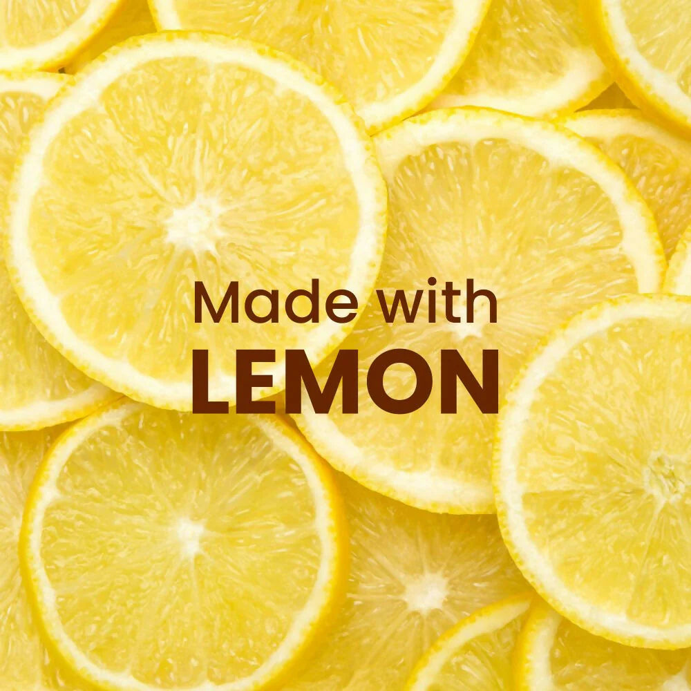 WildOak Candid Lemon Shea Butter Sugar Scrub | 300gm | With Niacinamide, Vegan Collagen & Peptides | Tan Removal & Smooth Skin | Removes Dead Skin | Ultra Hydrating, Exfoliating & Moisturising Sugar Body Scrub