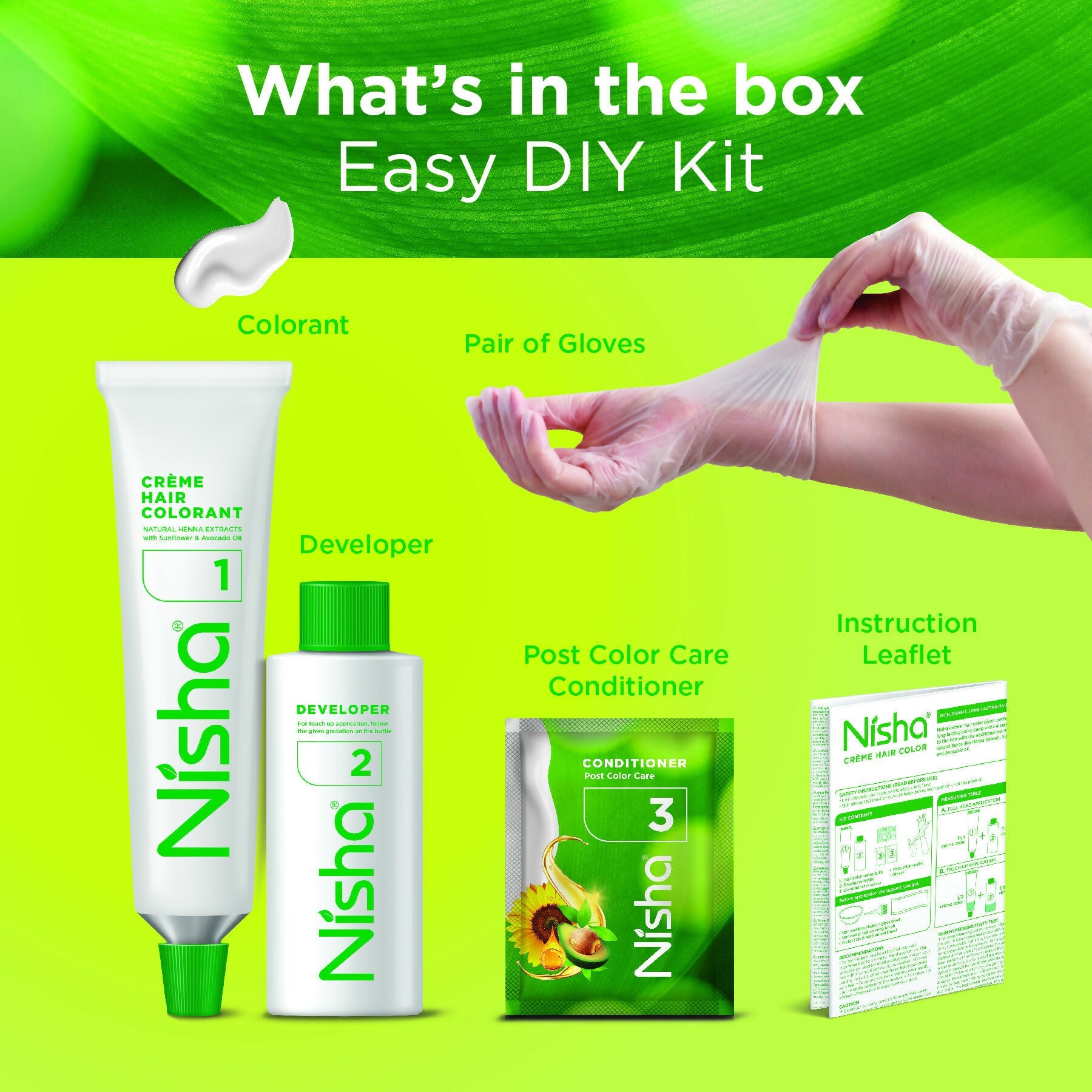 Nisha Creme Hair Color for Women - Light Blonde