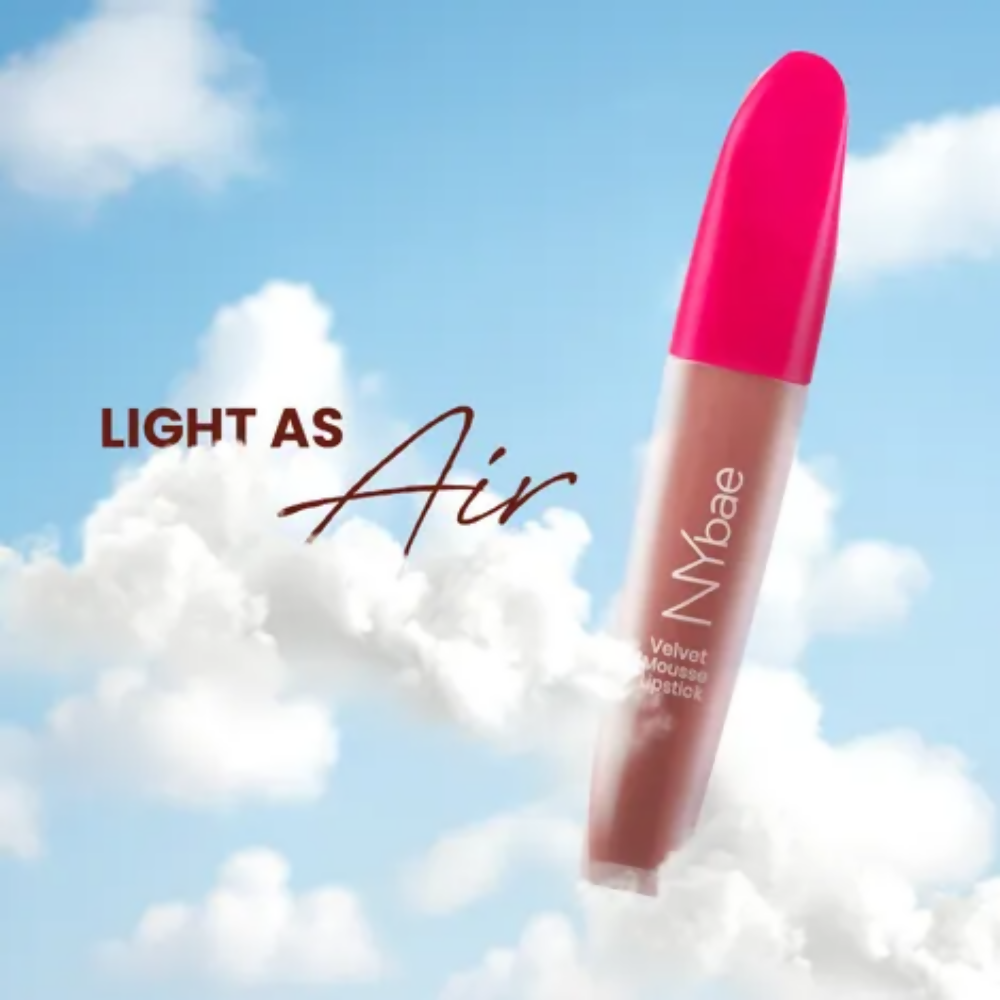NY Bae Velvet Mousse Liquid Lipstick - Cheeky Nude 09
