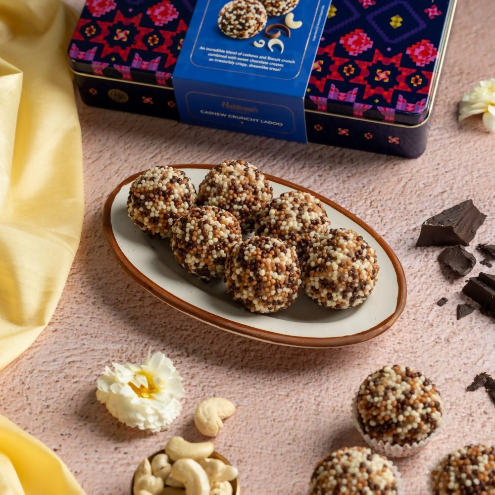 Haldiram's Cashew Crunchy Chocolate Ladoo
