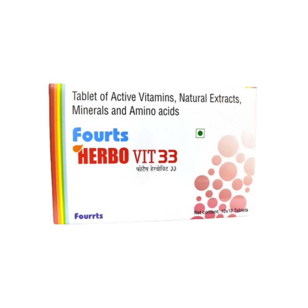 Fourts Herbo Vit 33 Tablets