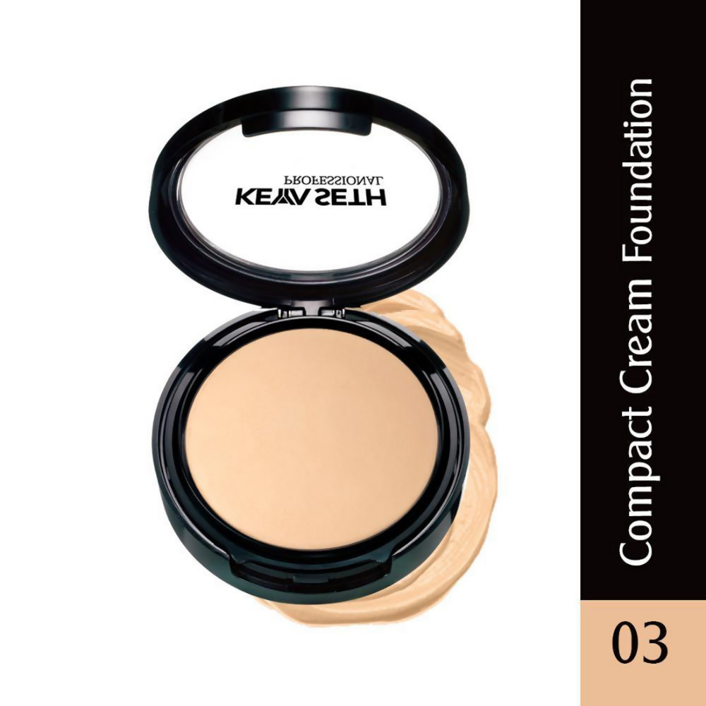 Keya Seth Aromatherapy Professional Compact Cream Foundation - Shade 3