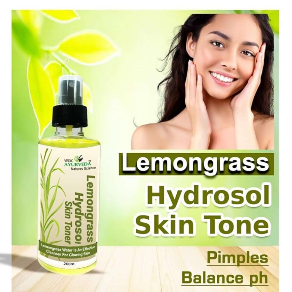 VedicAyurveda Lemongrass Hydrosol Skin Toner