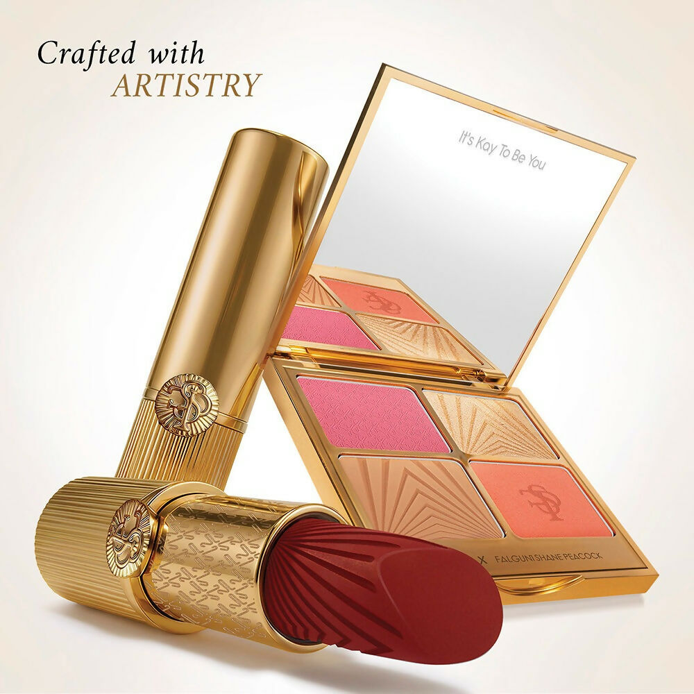 Kay Beauty x Falguni Shane Peacock Luxe Matte Lipstick - Champagne Brocade