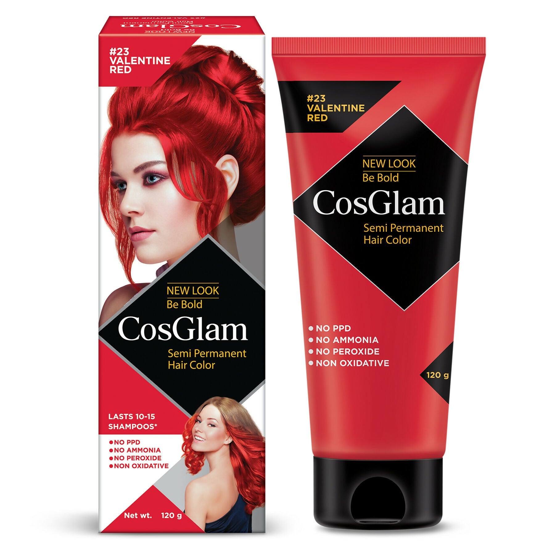 Cosglam Semi Permanent Hair Color for Women & Men (