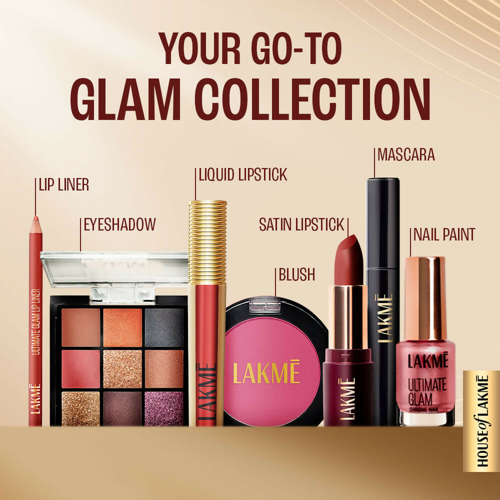 Lakme Ultimate Glam Matte Liquid Lipstick - Pink Prom