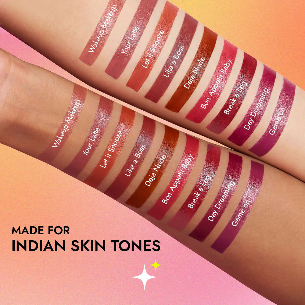 Nykaa So Creme Creamy Matte Lipstick - Plum Luck