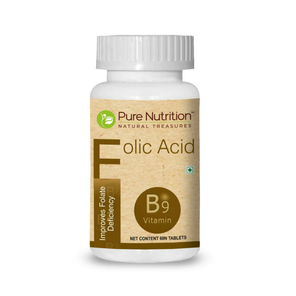 Pure Nutrition Iron Folic Acid with Zinc & Vitamin C Tablets