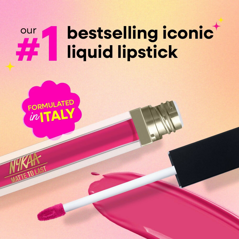 Nykaa Matte To Last ! Transferproof Liquid Lipstick - Kufri - 21