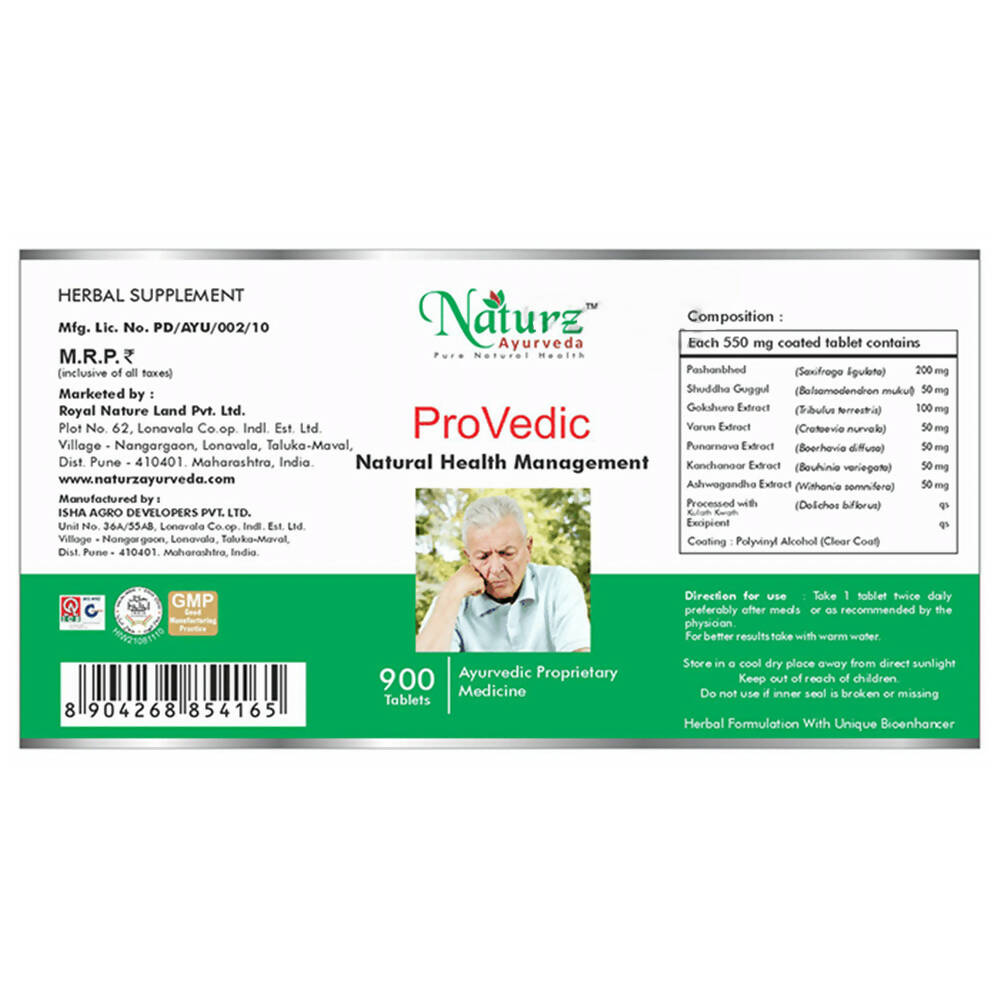 Naturz Ayurveda ProVedic Tablets
