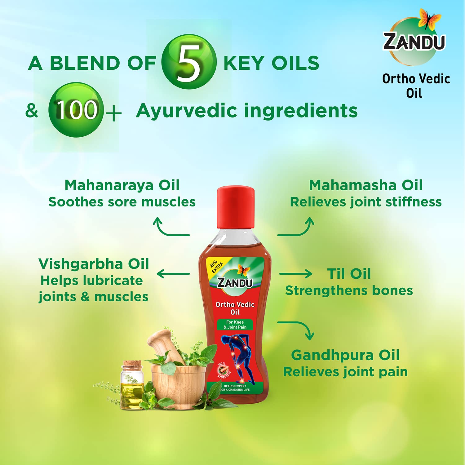 Zandu Ortho Ayurvedic Oil