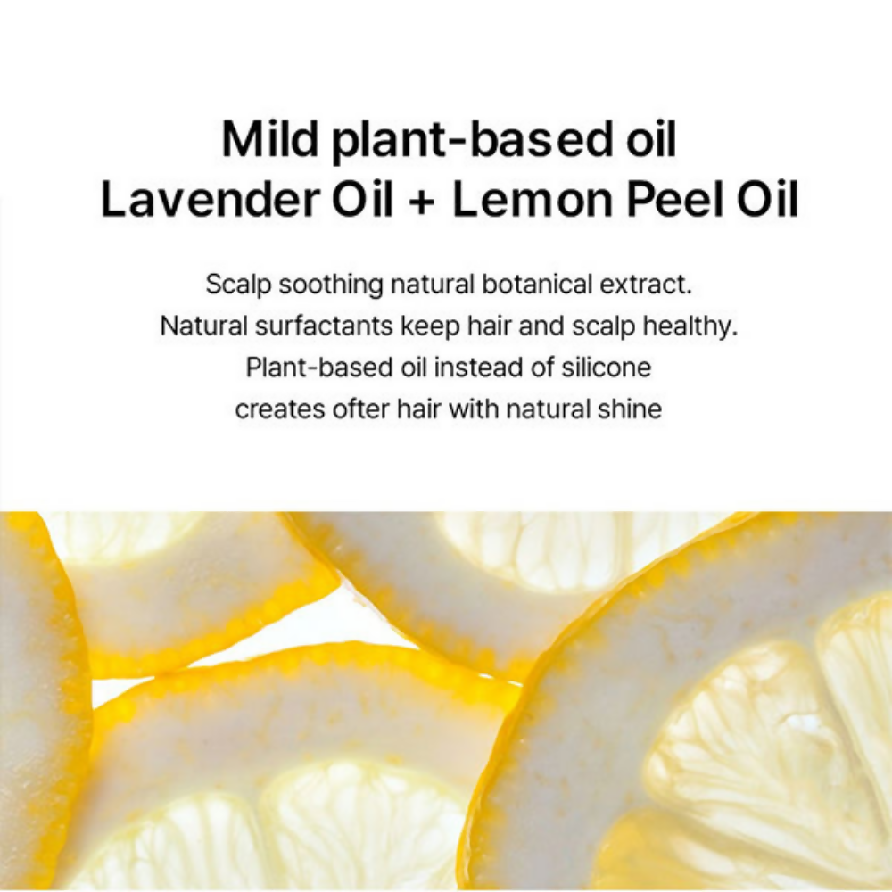 La'dor Triple Natural Shampoo - Hypoallergenic, Vegan, Mild Formula for Sensitive Scalp & Dry Hair