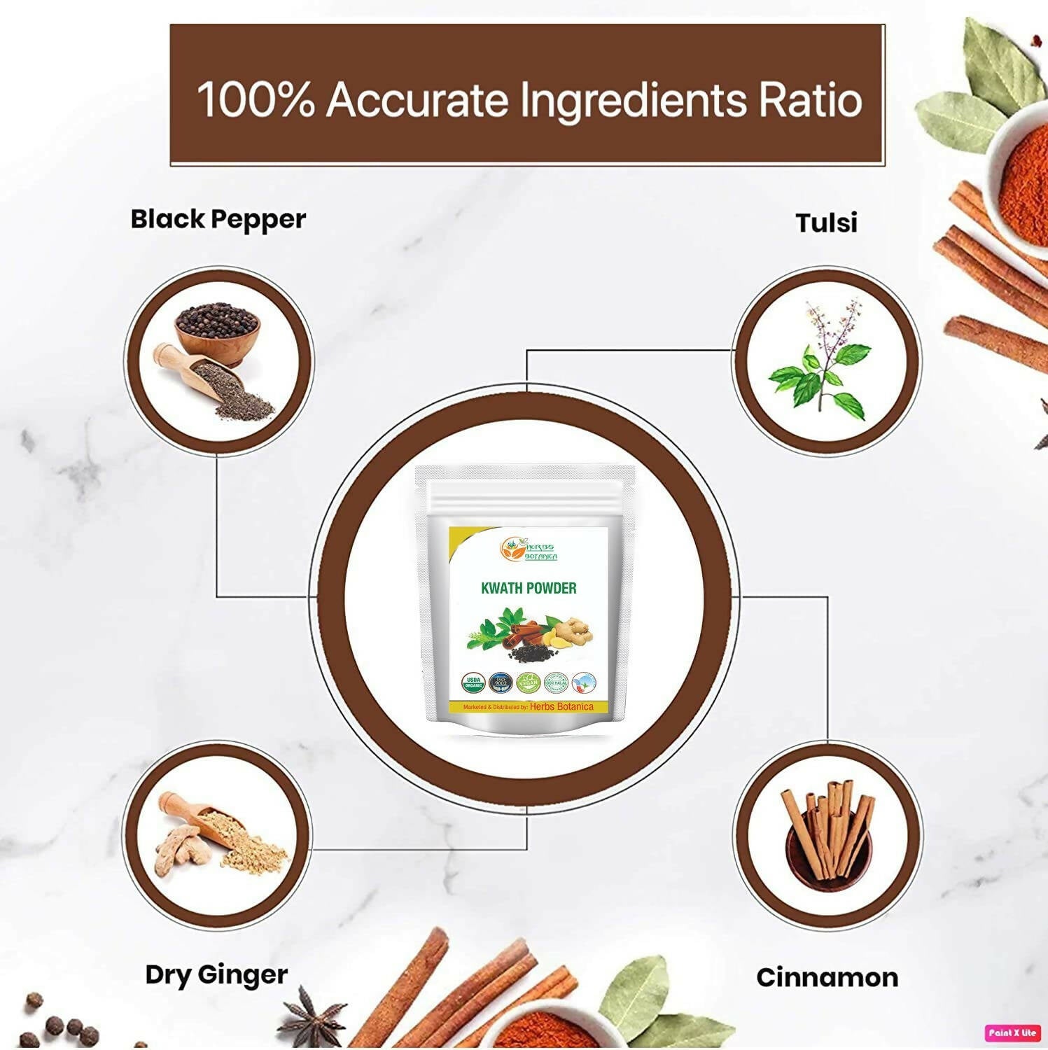 Herbs Botanica Kwath Powder