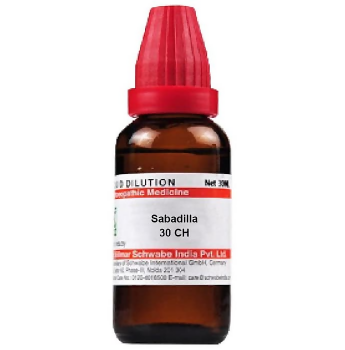 Dr. Willmar Schwabe India Sabadilla Dilution