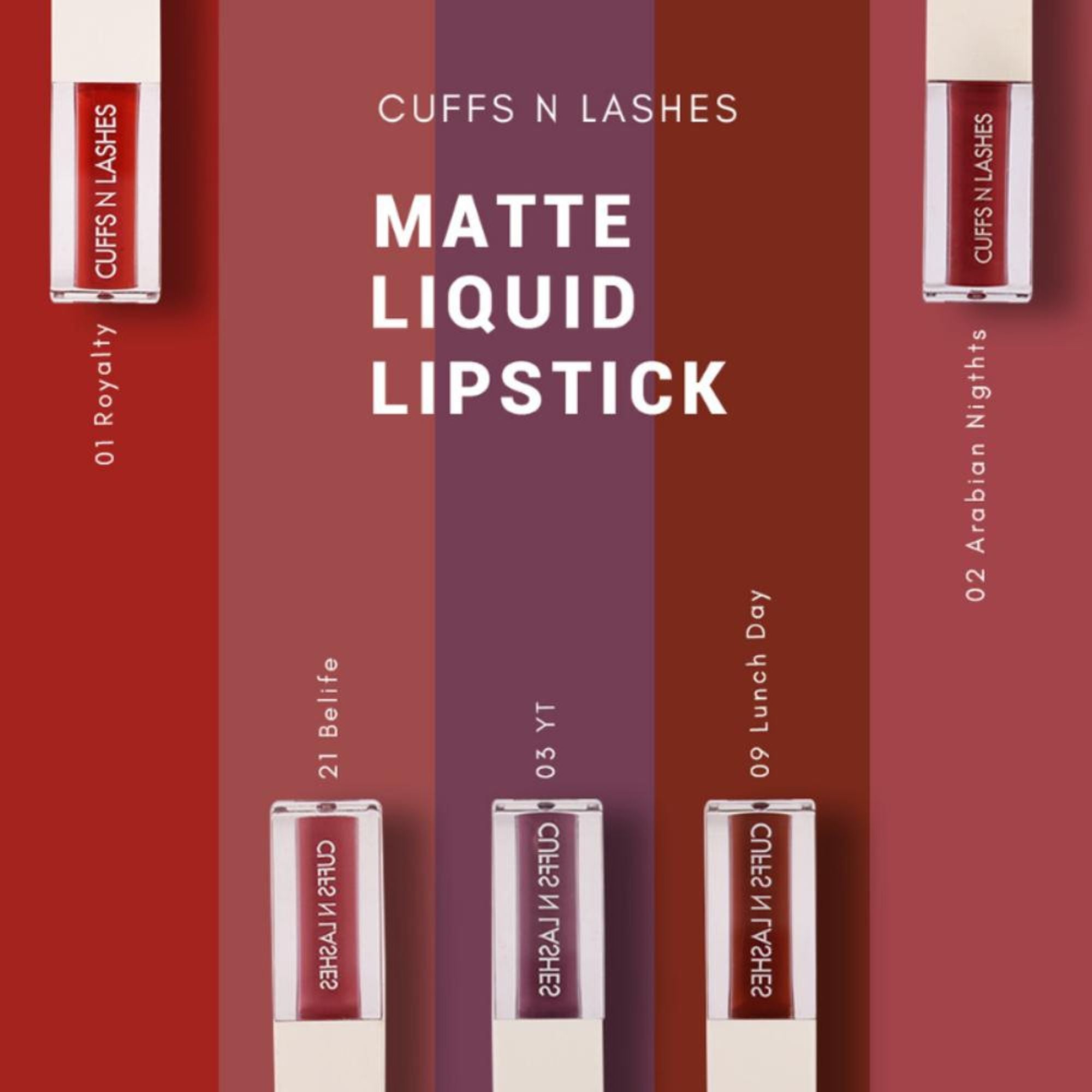 CUFFS N LASHES Matte Liquid Lipstick - 11 Star Wars