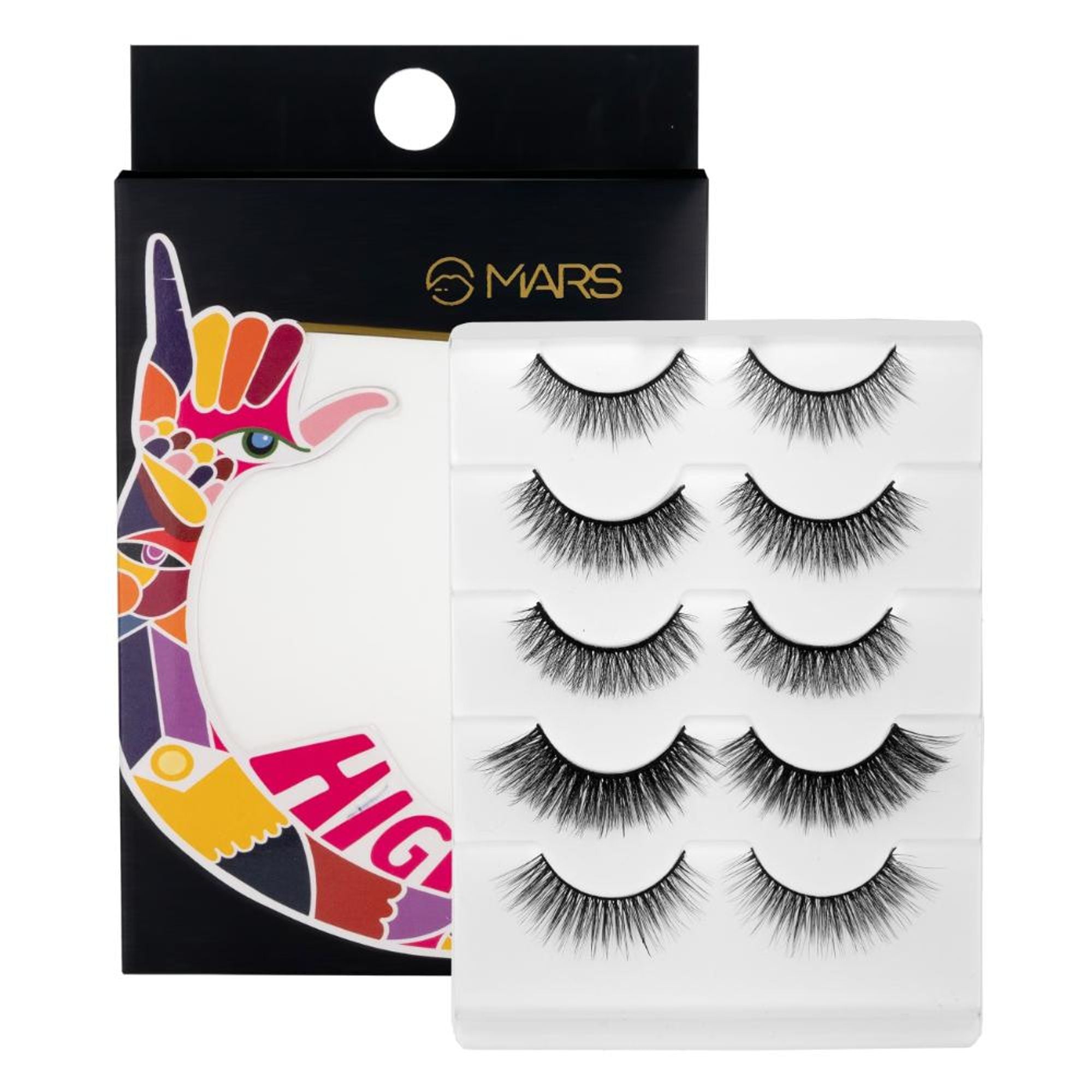 MARS Cosmetics Highlash False Eyelashes Set - 02 Dramatic