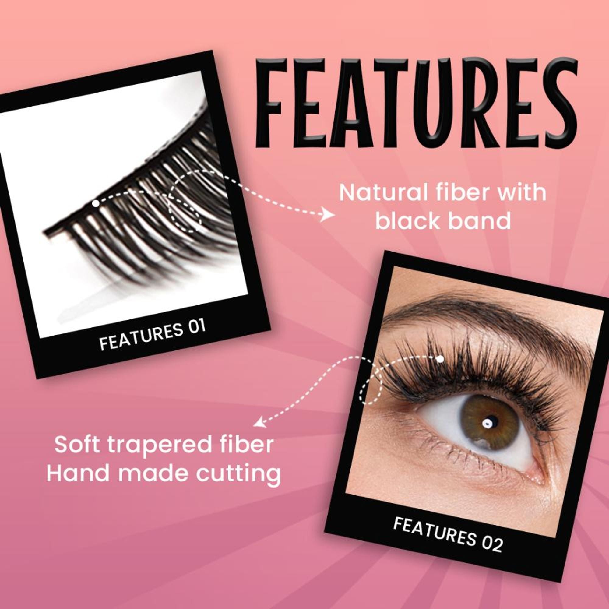 MARS Cosmetics Highlash False Eyelashes Set - 03 Natural Dramatic