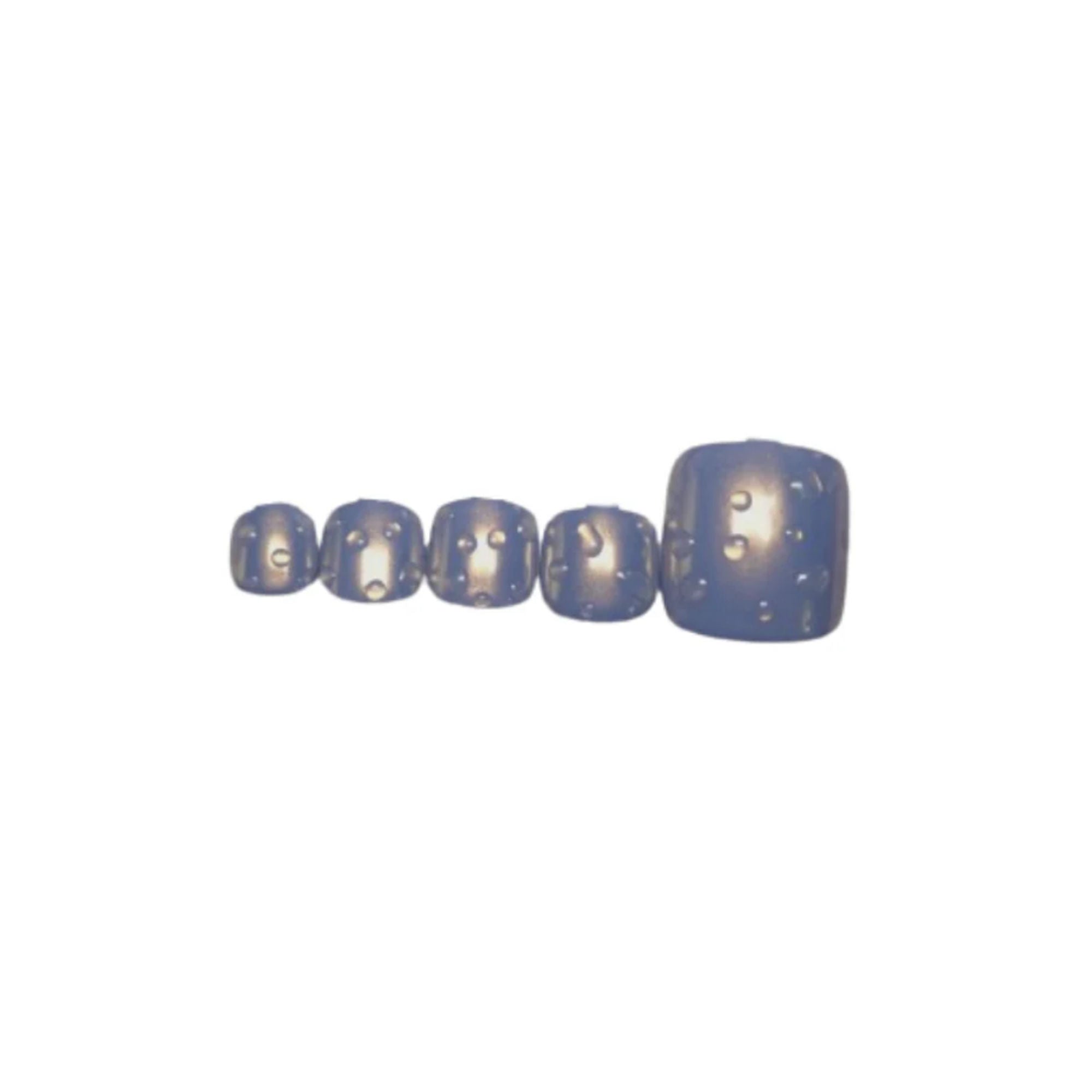 SOEZI Icey Spicy Toezi Reusable Press On Nails - Ready To Wear Kit