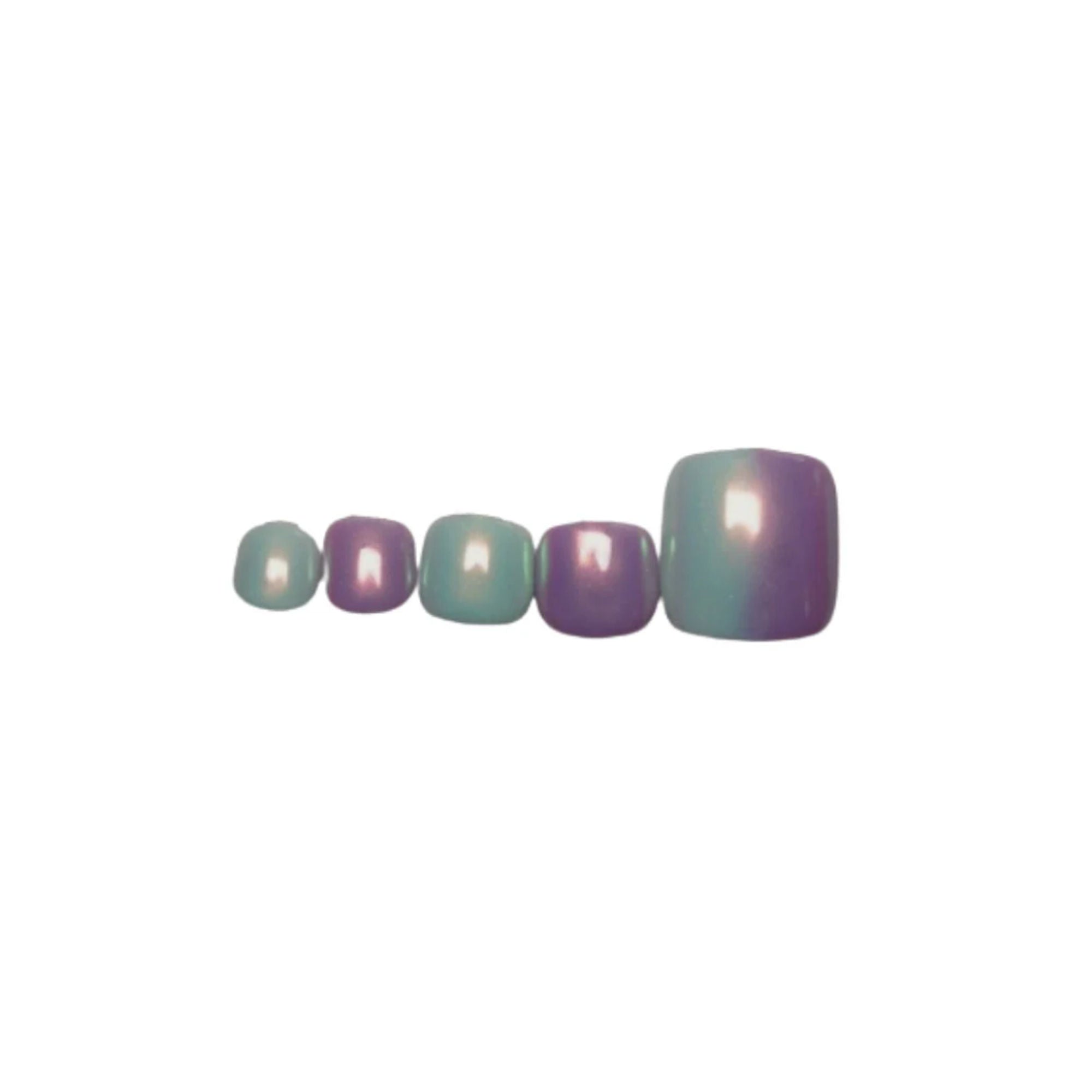 SOEZI Aurora Dreams Toezi Reusable Press On Nails - Ready To Wear Kit