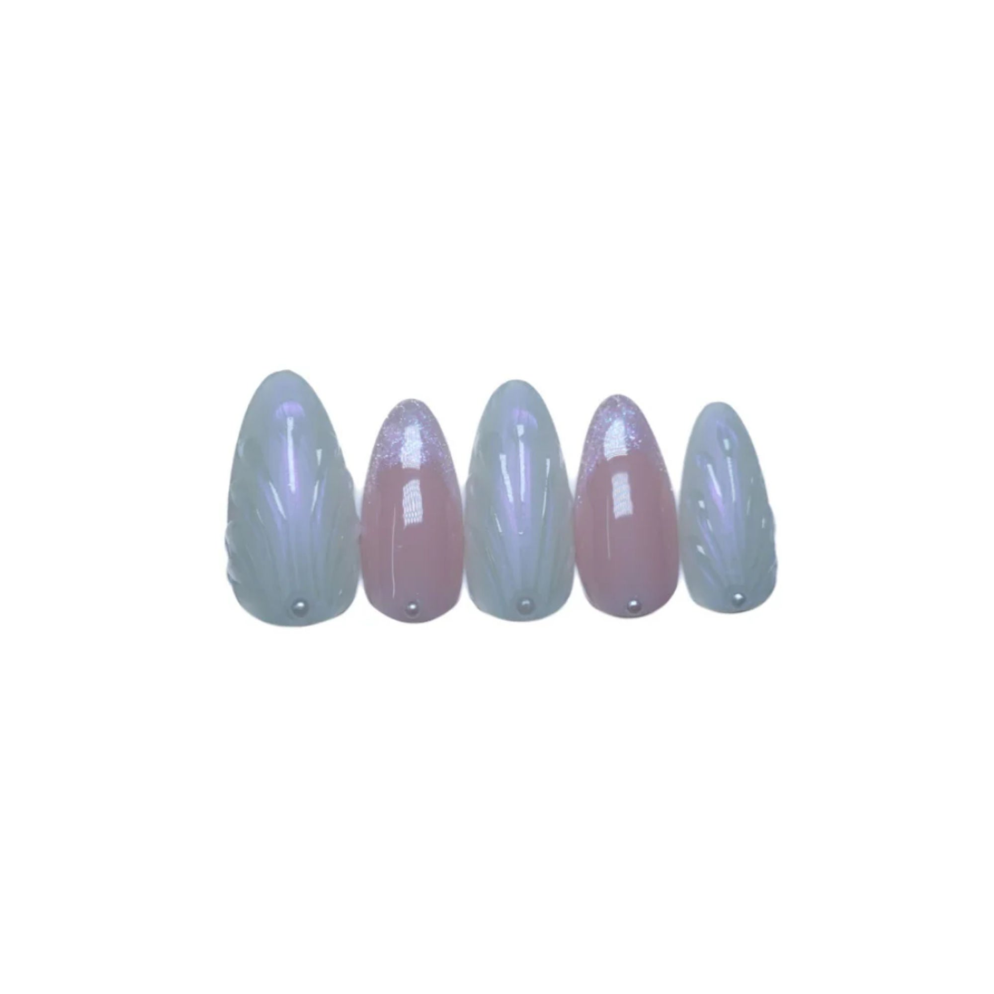 SOEZI Shelly Reusable Press On Nails - Ready To Wear Kit