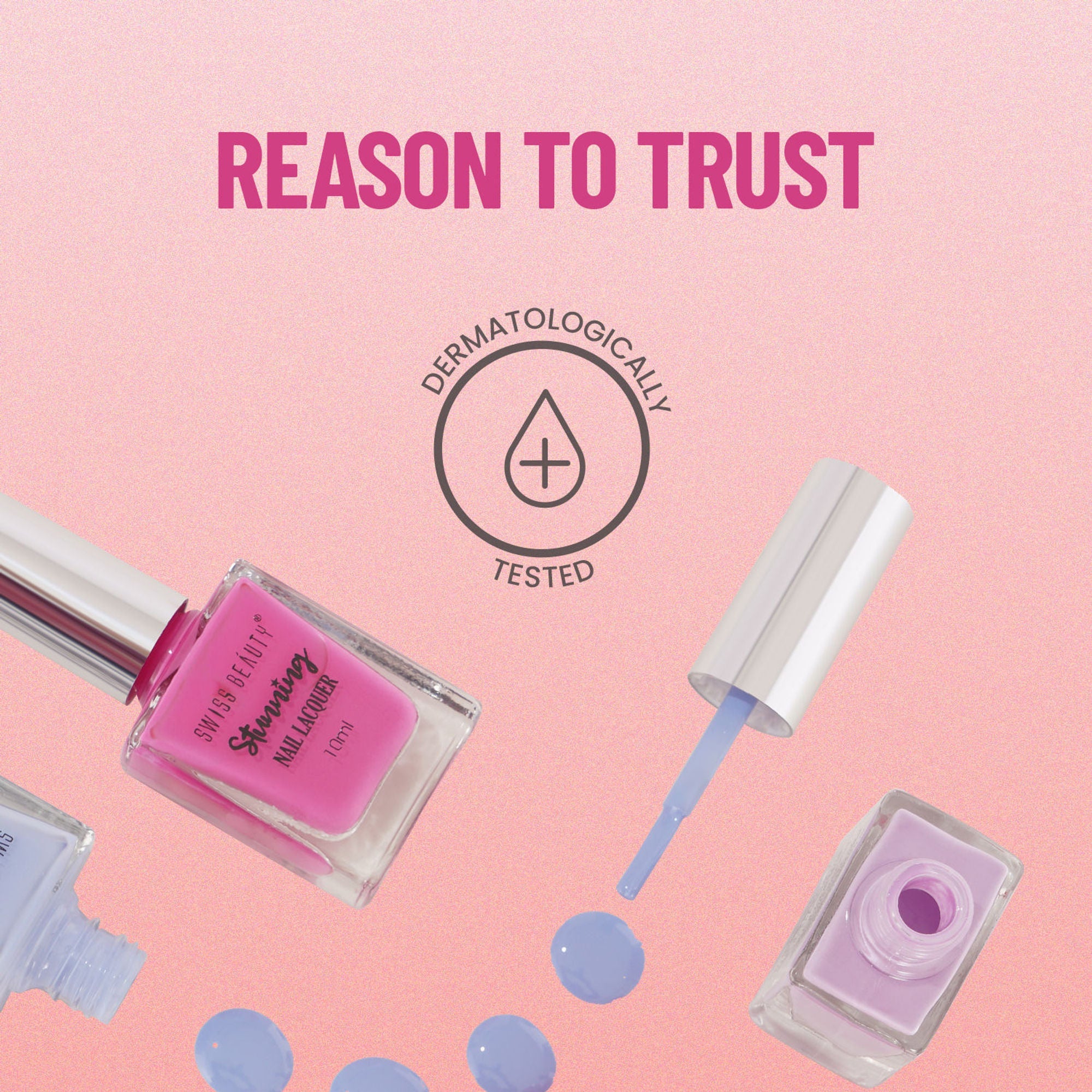 Swiss Beauty Stunning Nail Lacquer - 73 Creamy Dreamy