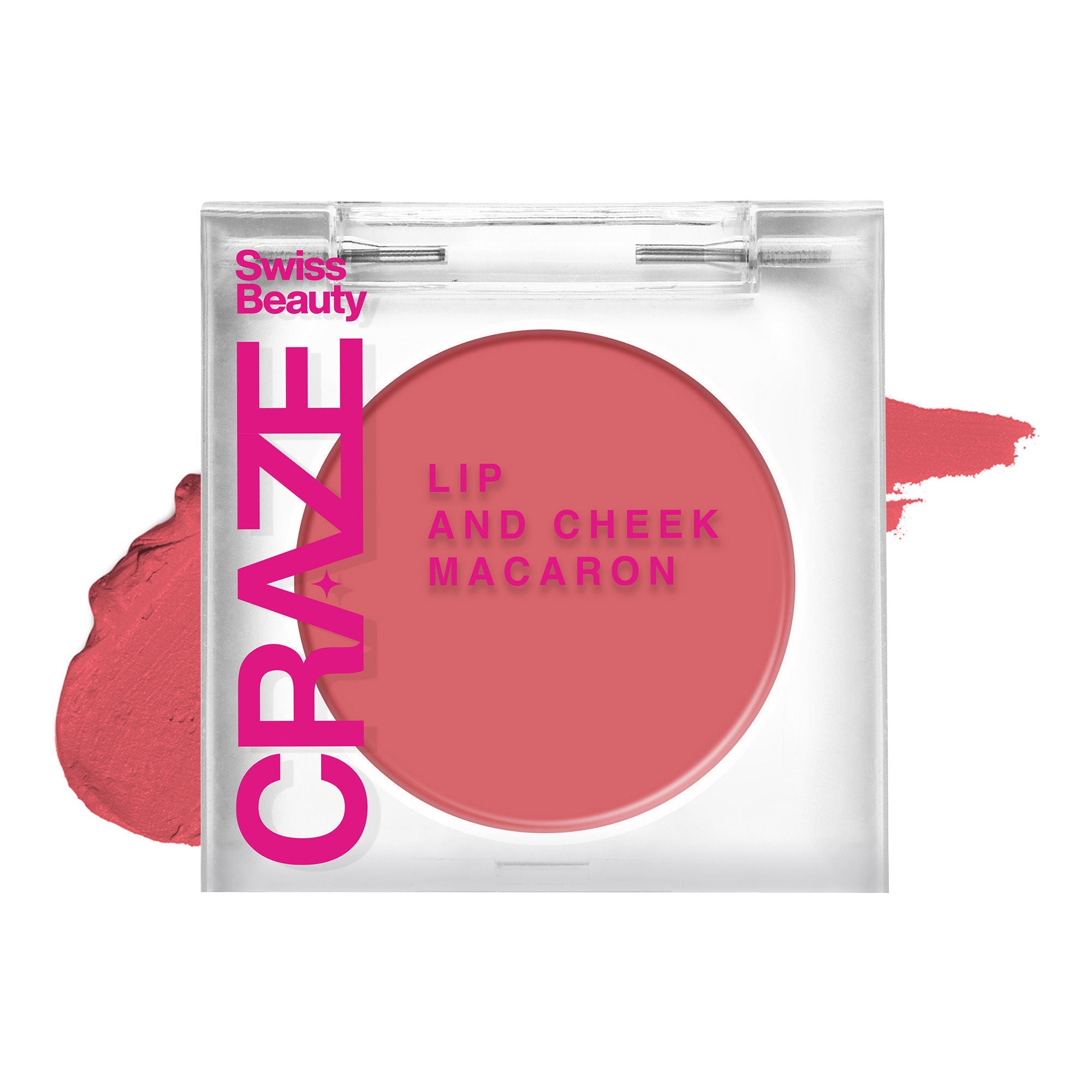 Swiss Beauty CRAZE Lip & Cheek Macaron With Vitamin E And Olive Oil - 03 Apple Pie