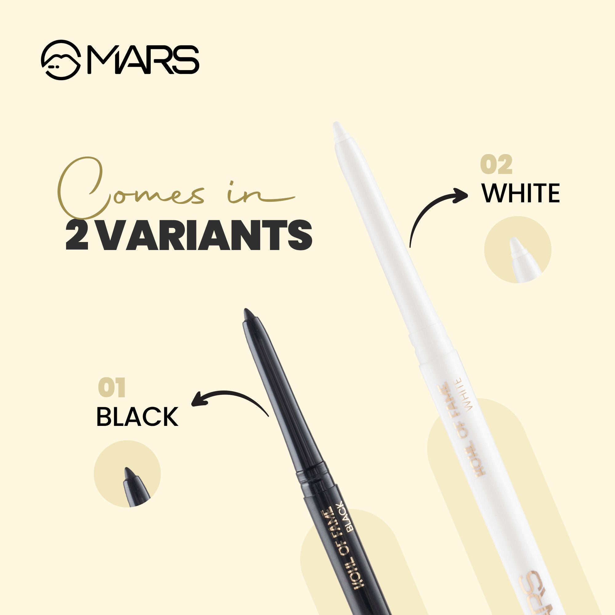 MARS Cosmetics Kohl Of Fame Kajal - Black