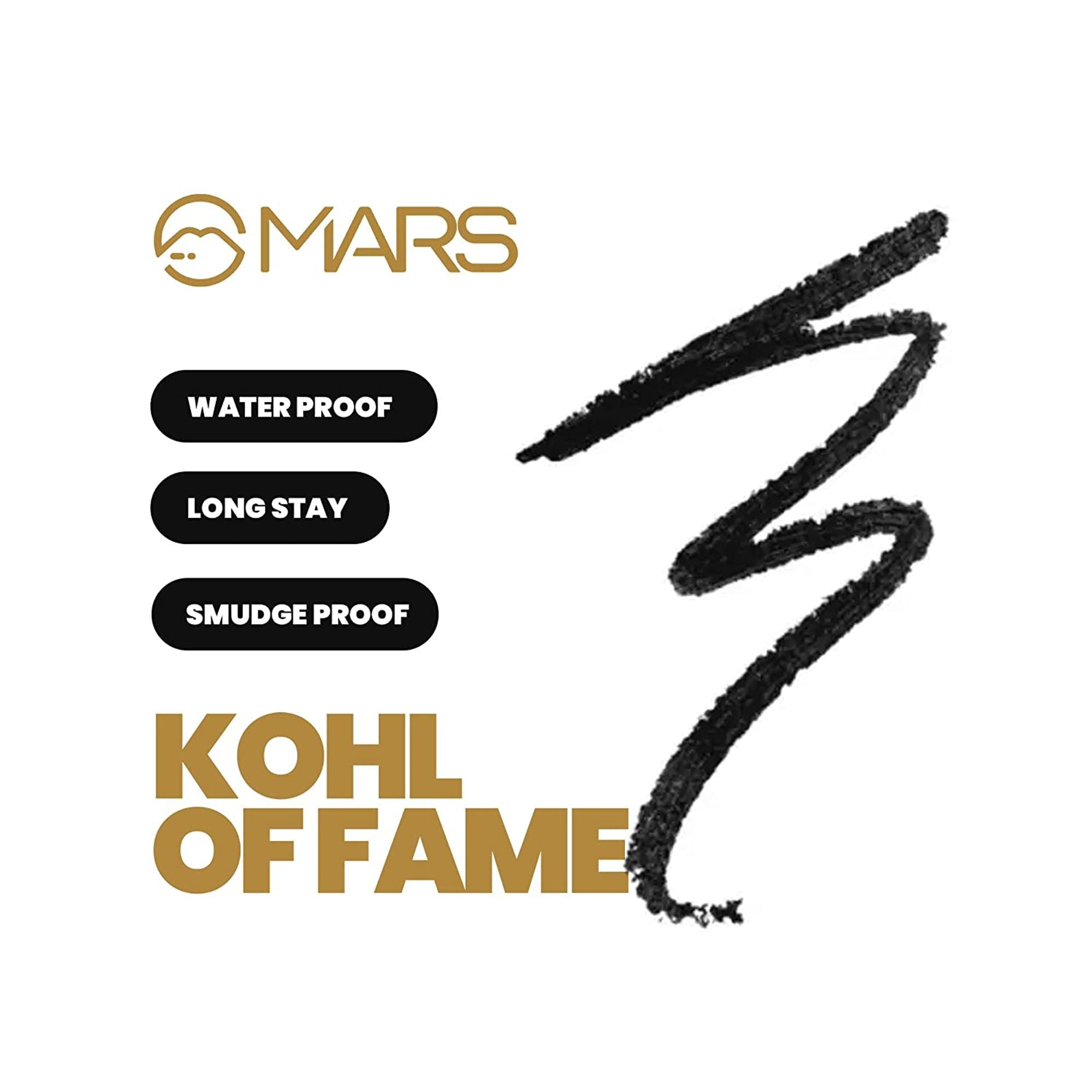 MARS Cosmetics Kohl Of Fame Kajal - Black