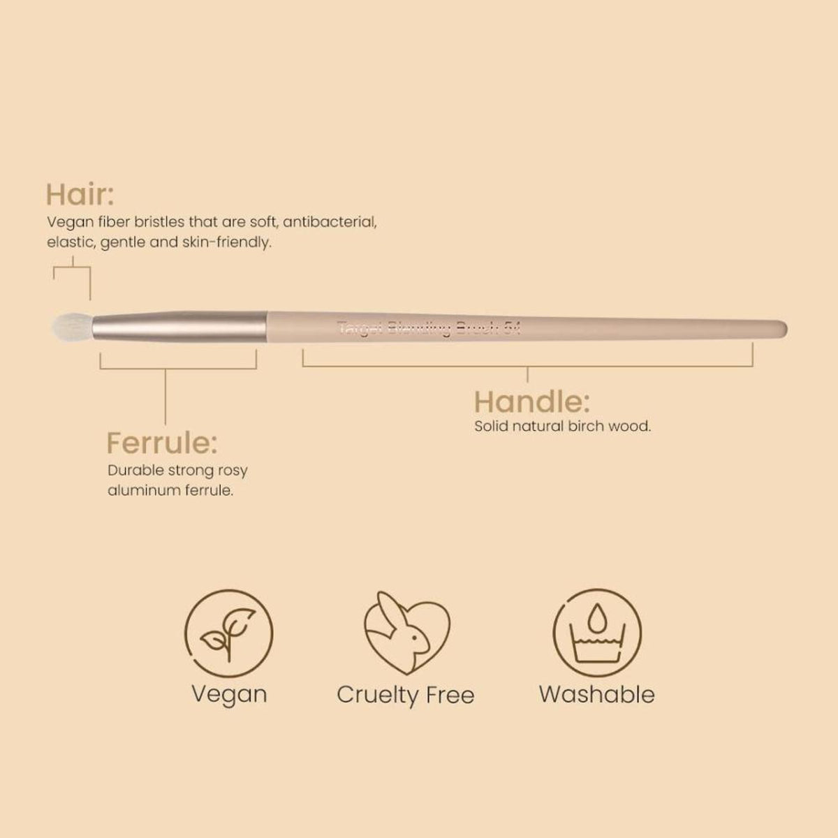 Milagro Beauty Target Blending Brush 54