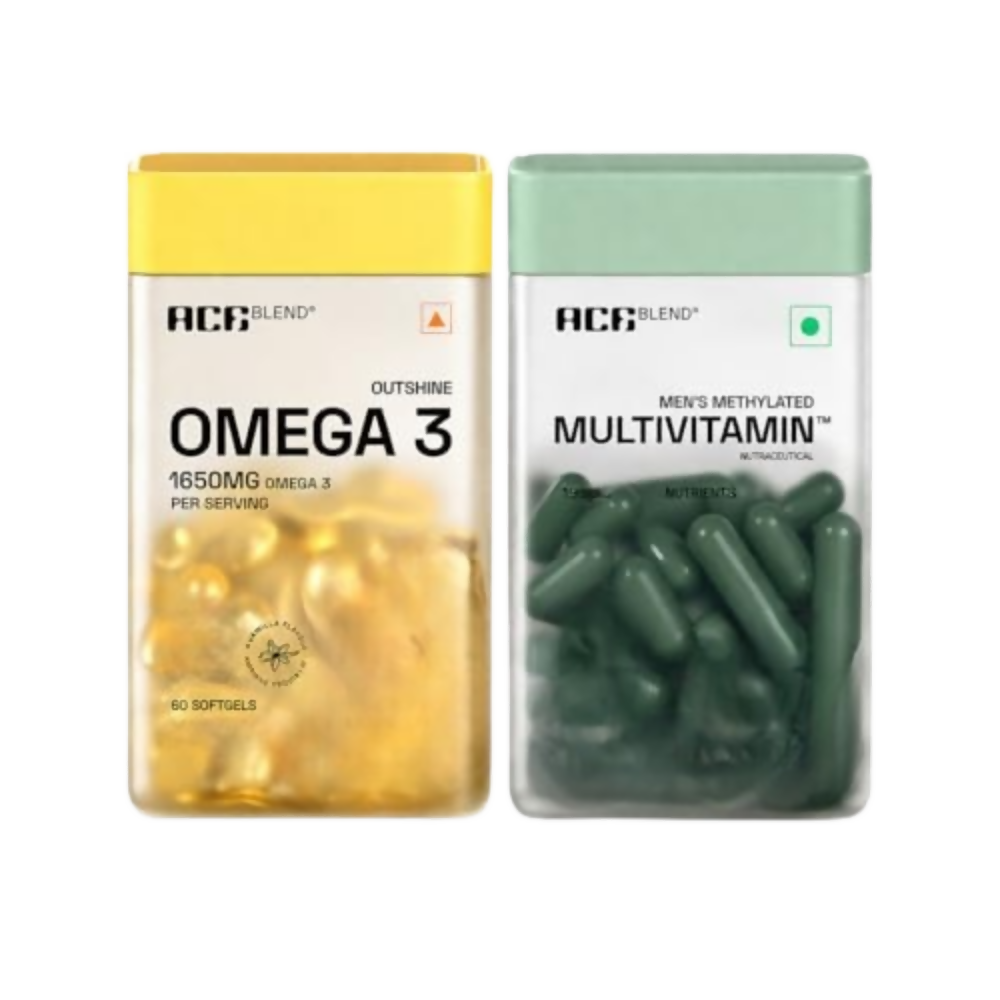 Ace Blend Omega 3 Fish Oil + Multivitamin for Men