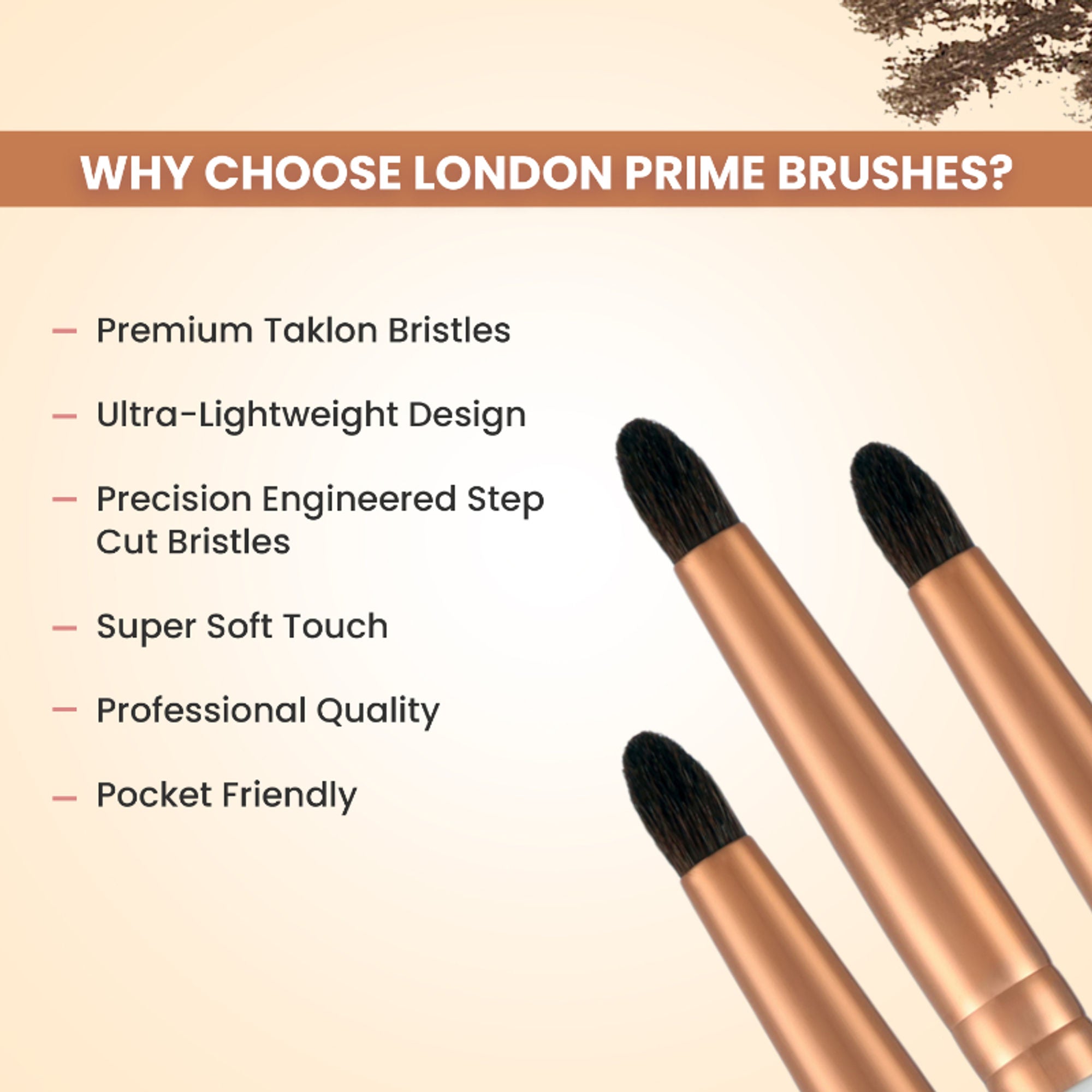 London Prime Gs Precision Smudger Brush