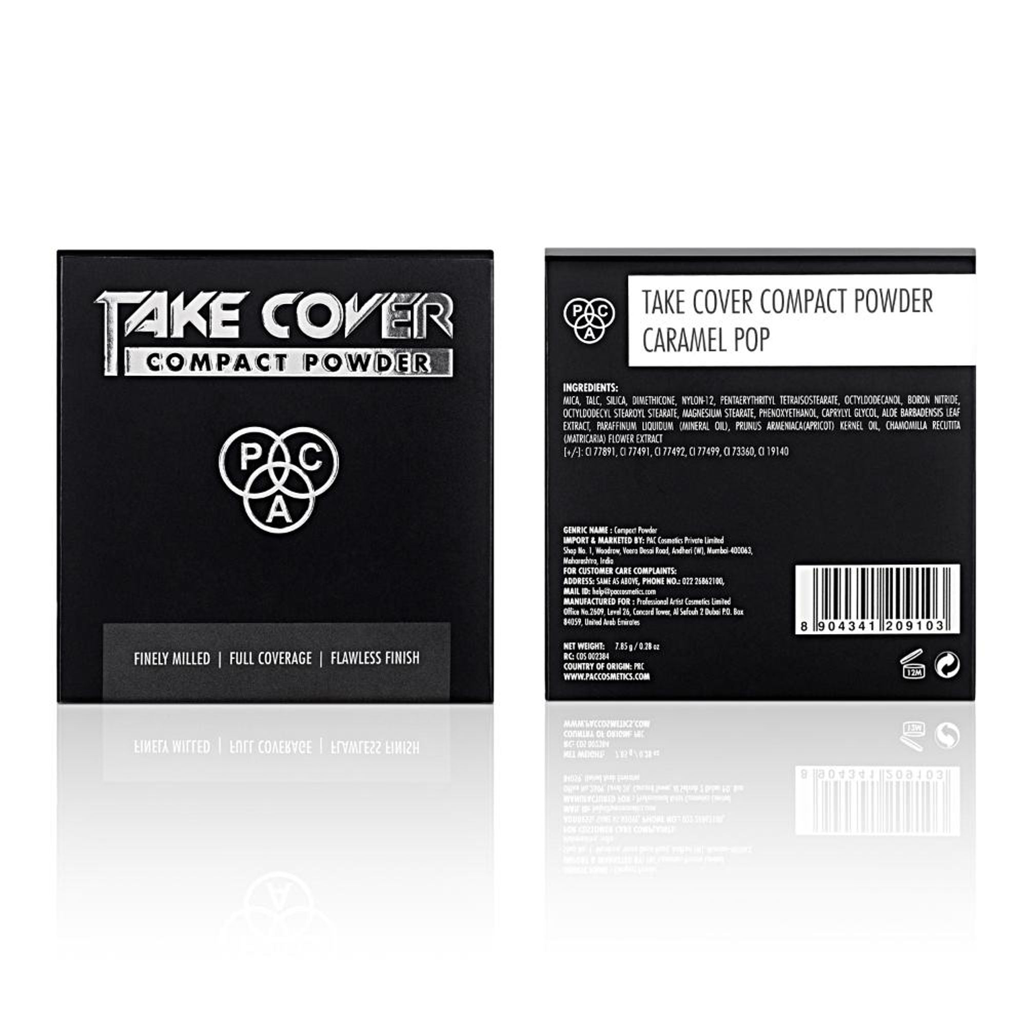 PAC Studio Take Cover Compact Powder - 09 caramel Pop