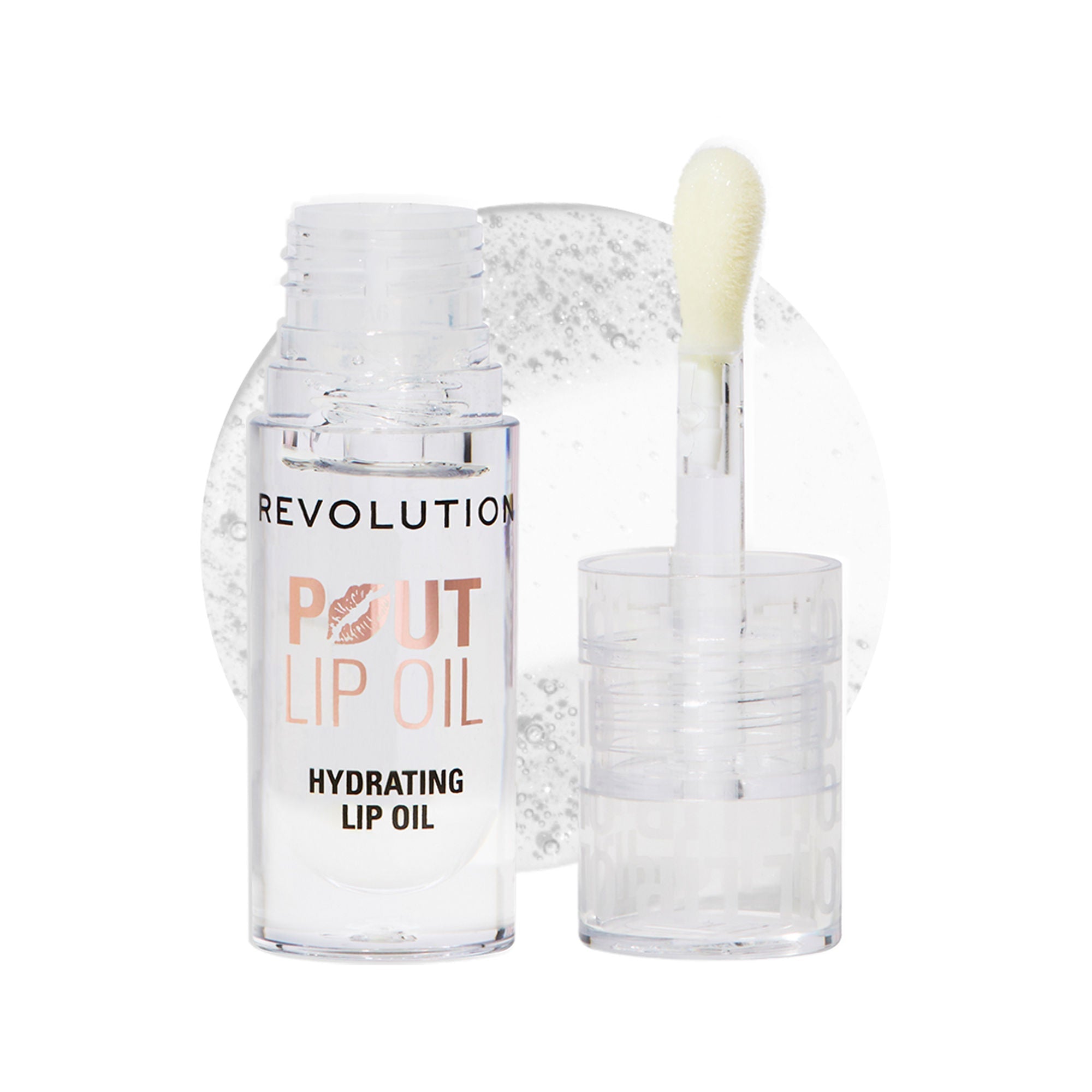 Makeup Revolution Pout Lip Oil - Lychee Clear