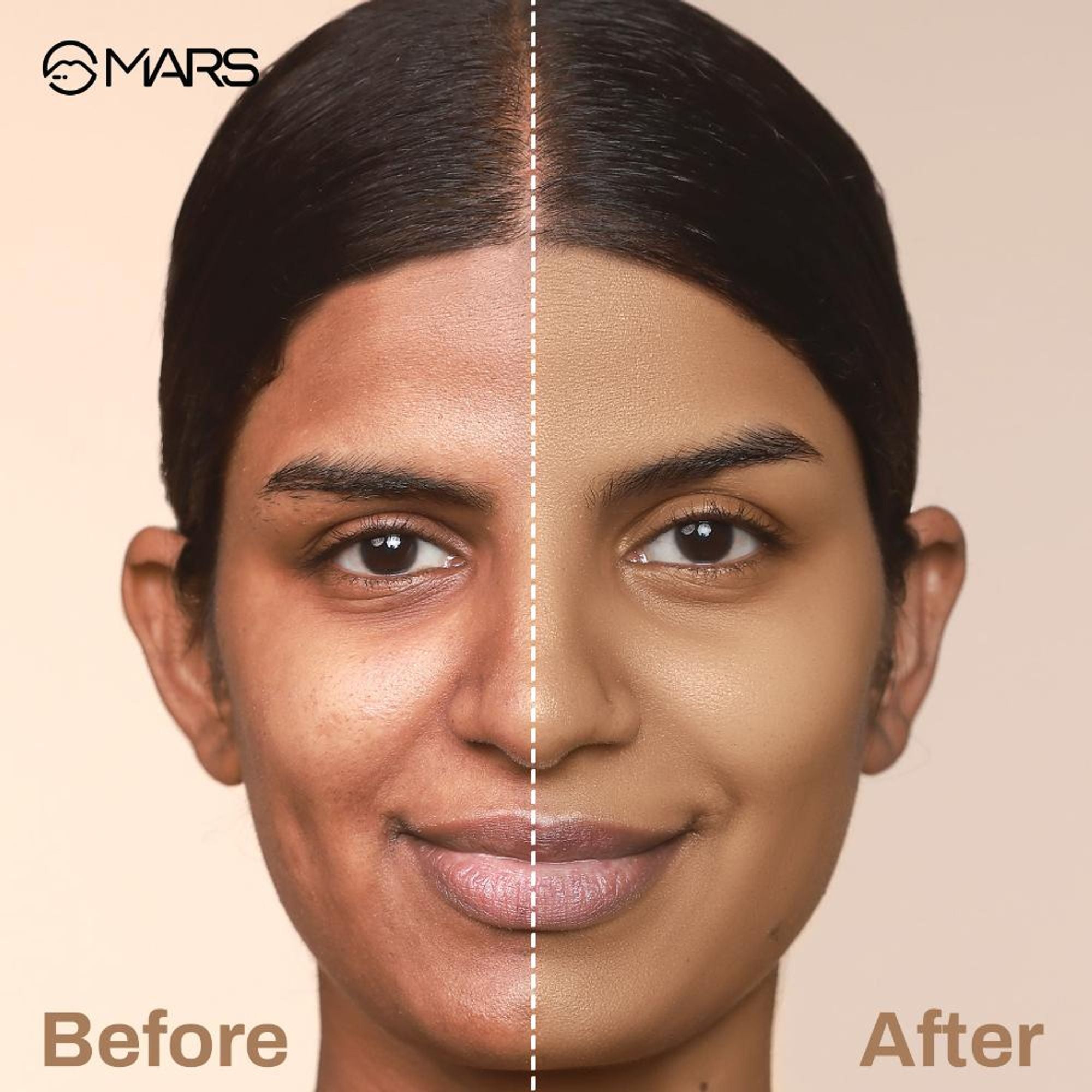 MARS Cosmetics SPF30 PA+++ Zero Blend Weightless Foundation - 03 Cashew Delight