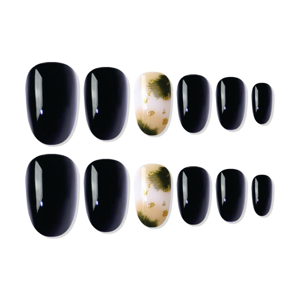 Shills Professional Reusable Press On Nails Oval - SPN703