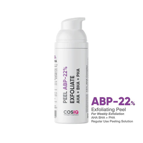 COSIQ ABP-22% Weekly Exfoliating Peeling Solution
