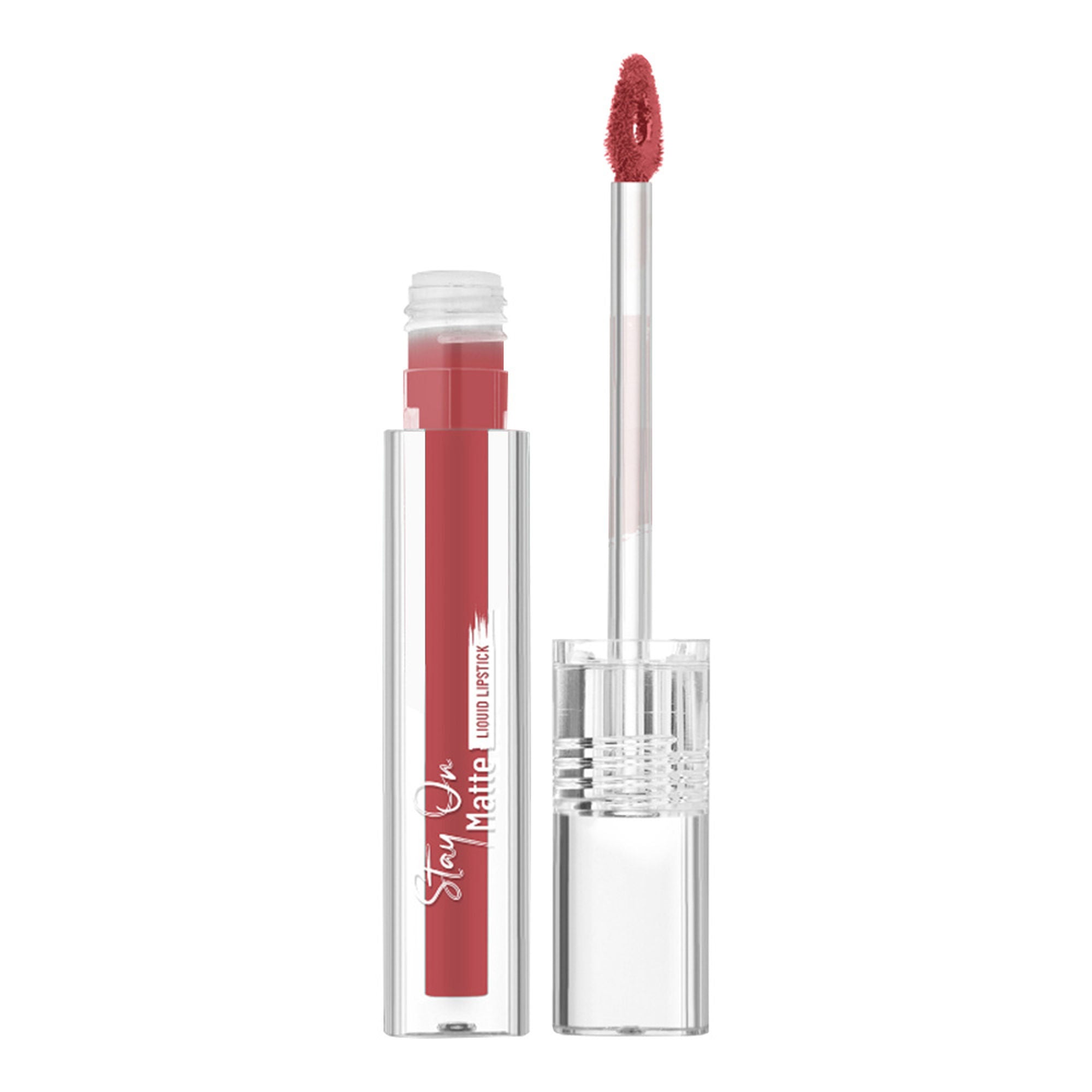 Swiss Beauty Stay On Matte Liquid Lipstick - 3 Almond Pink