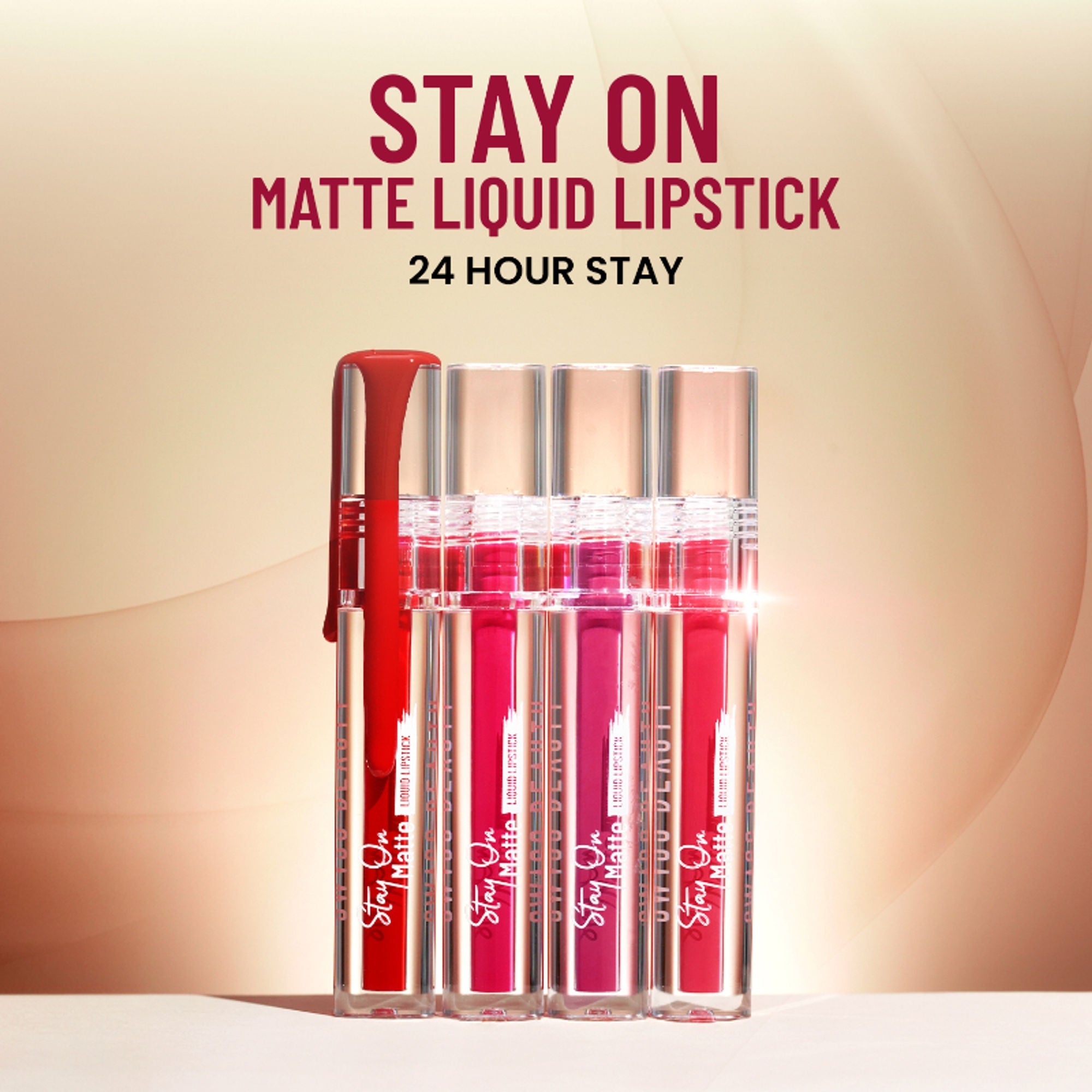 Swiss Beauty Stay On Matte Liquid Lipstick - 6 Mauve It