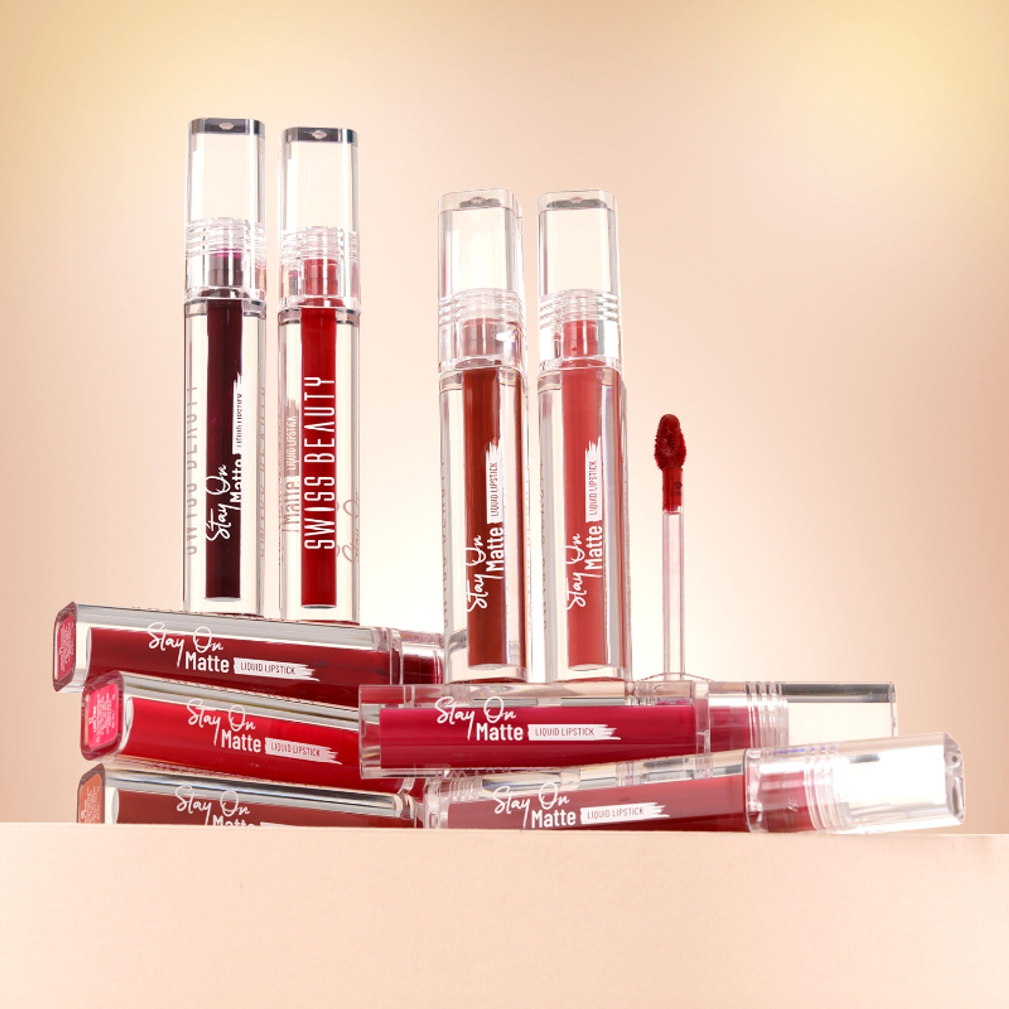 Swiss Beauty Stay On Matte Liquid Lipstick - 6 Mauve It