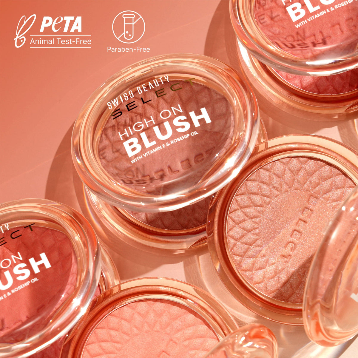 Swiss Beauty Select High On Blush - Soft Pink