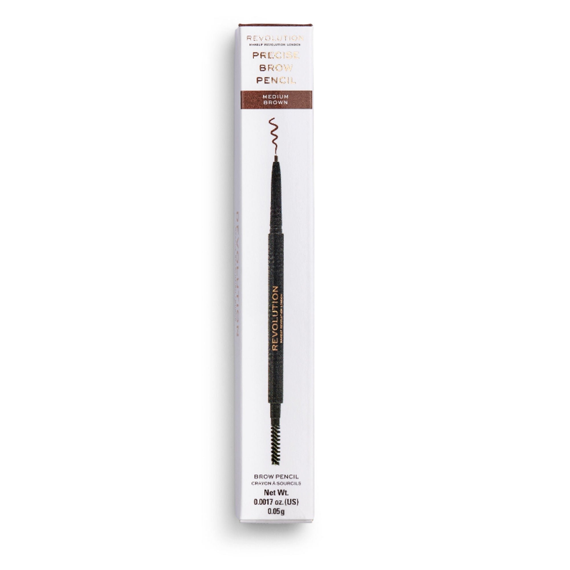 Makeup Revolution Precise Brow Pencil - Medium Brown