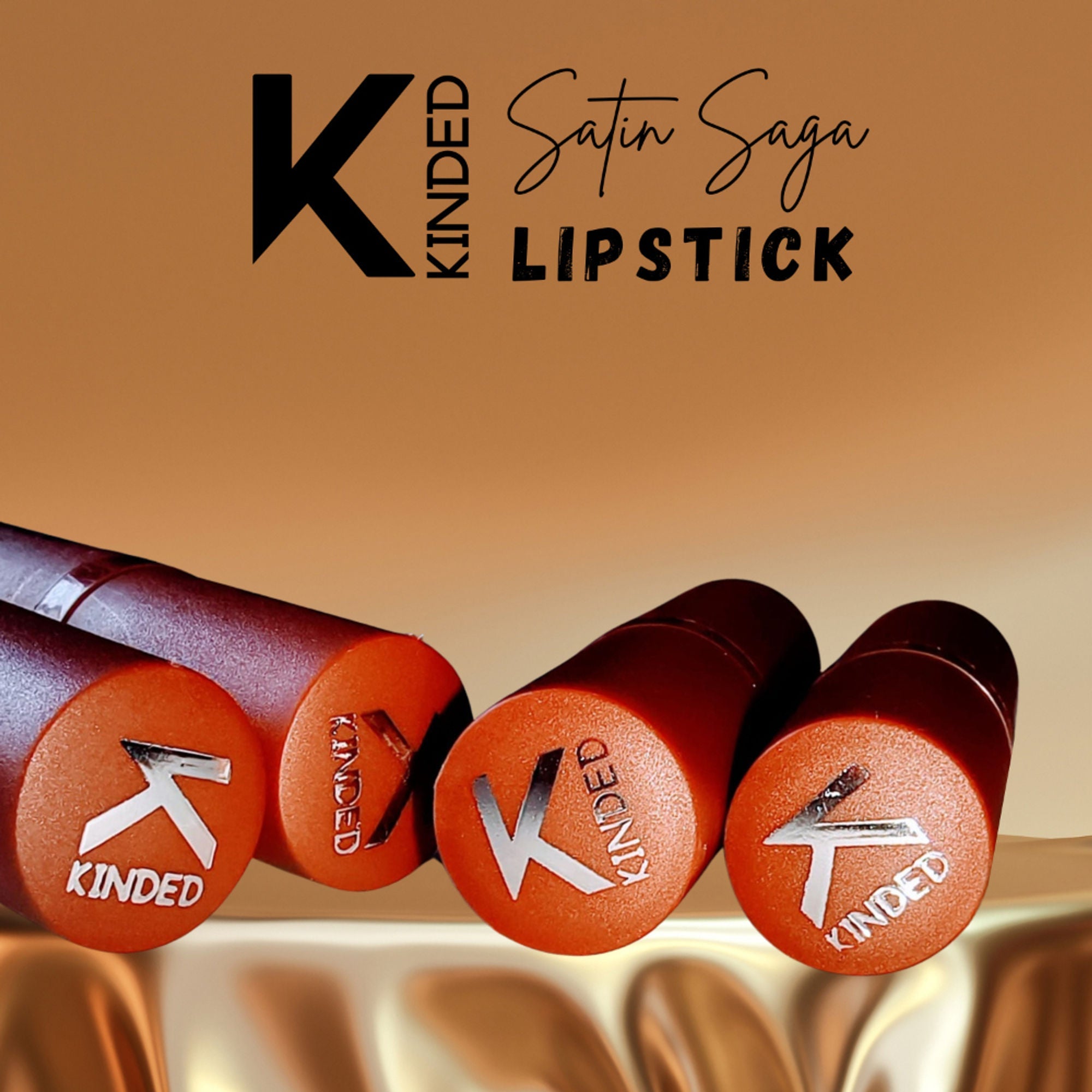 KINDED Satin Saga Bullet Creamy Lipstick With Satin Finish & Vitamin E - 05 Berry Plum