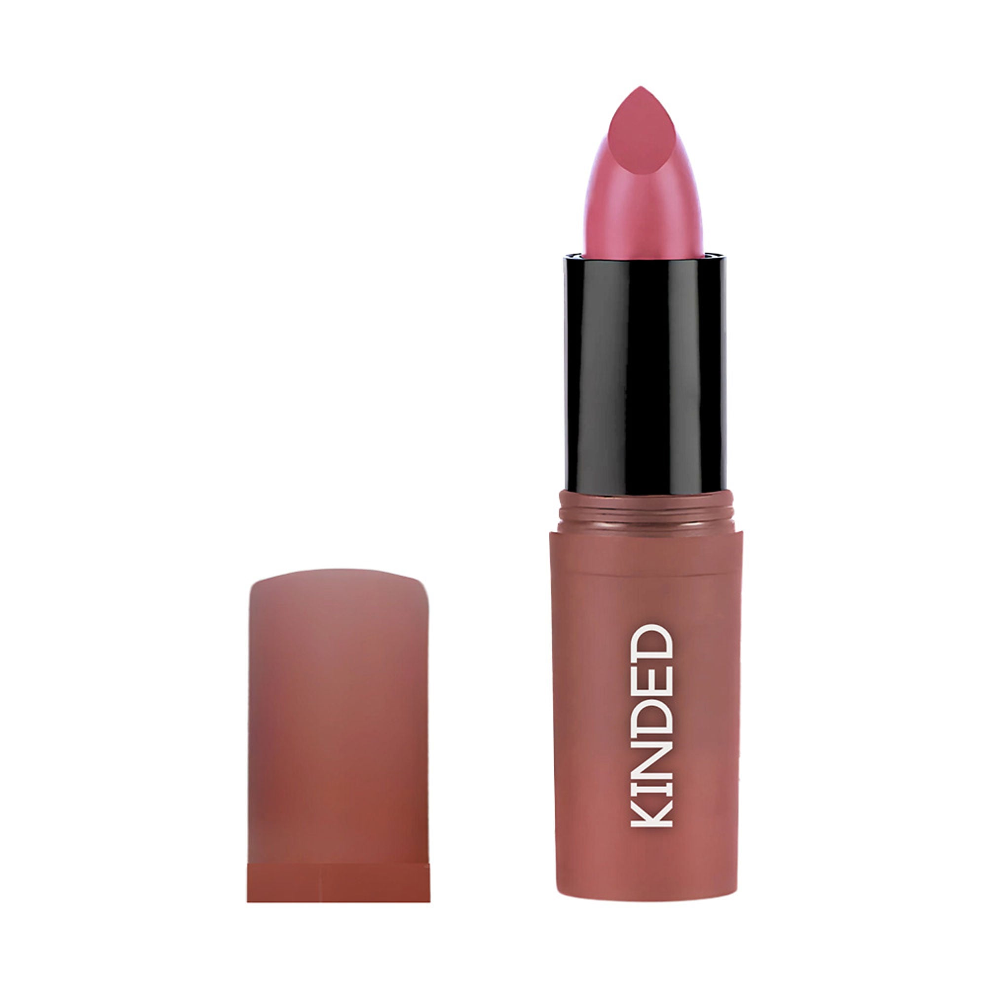 KINDED Satin Saga Bullet Creamy Lipstick With Satin Finish & Vitamin E - 06 Insta Nude